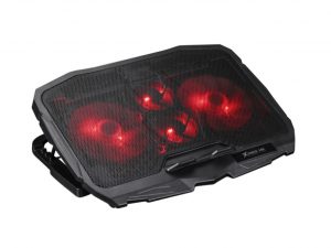 c036 Base de Enfriamiento P/Laptop XTRIKE ME FN-802/ 4 Ventiladores/ 2 Puertos USB/4 niveles de elevación