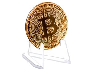 Monedas para regalo u oficina Bitcoin, Dogecoin, Ethereum, Litecoin, Cardano, Tether..