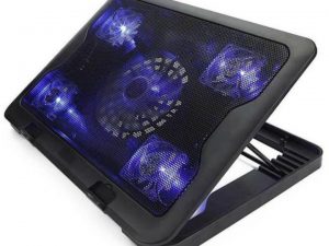 Base de Enfriamiento para Laptop / 5 Ventiladores con 5 niveles de elevación
