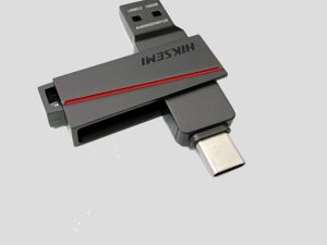 Flash Memory HIKSEMI E307C 128GB  DUAL USB 3.2 Tipo-A y USB Tipo-C