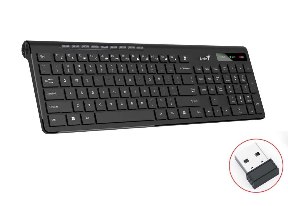 Teclado Genius wireless inalambrico slimstar 7230 - Imagen 3