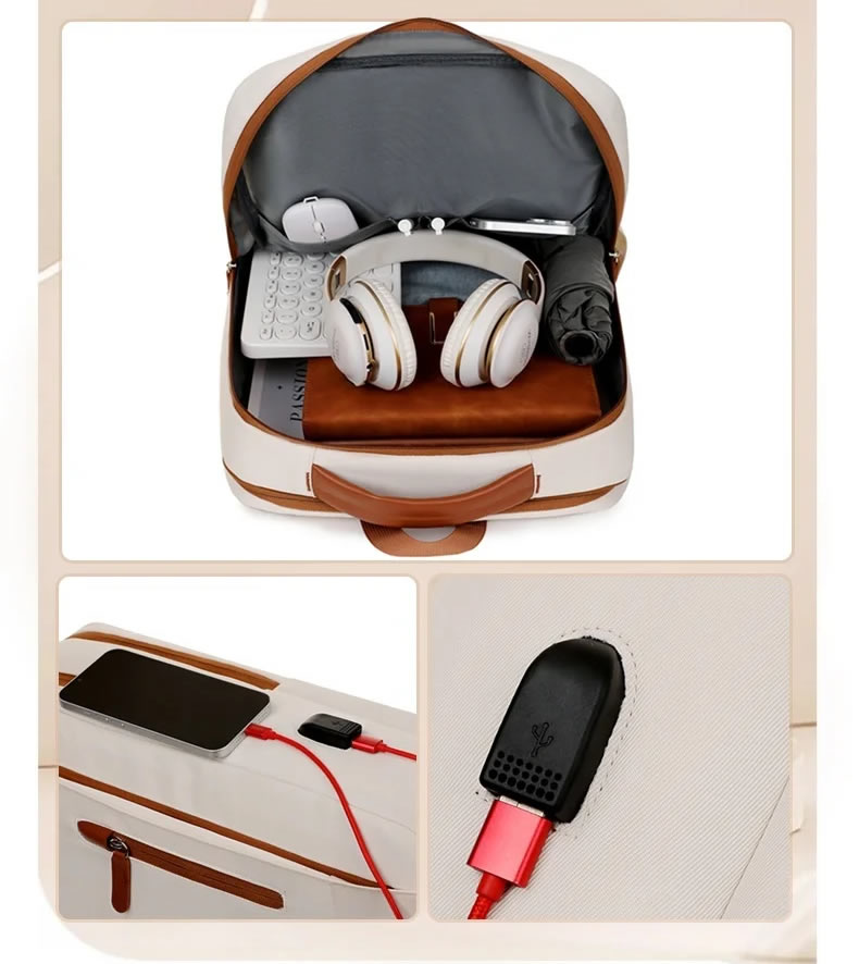 Mochila para Portátil de Gran Capacidad Múltiples Servicios - Imagen 4