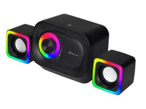 Parlantes Gamer XTRIKE ME SK-502 11W RMS | Subwoofer + LED RGB | USB | PC PS5 Xbox