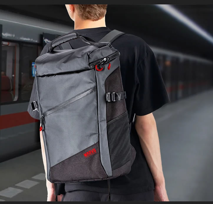 Mochila Gamer MARVO Ranger 600G Impermeable Laptop 15.6 - Imagen 4