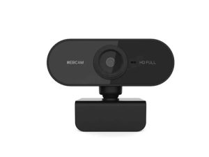 Webcam Full HD 1080P PIN PC-12 USB con Micrófono Integrado