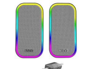 Parlantes Gamer MARVO Havoc 2.0 Gris