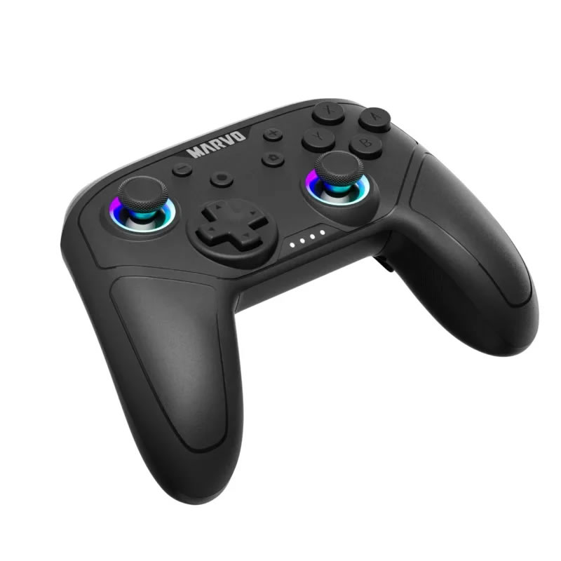 Control Gamer Inalámbrico MARVO PACT 60 GT-80 Bluetooth 5.0 | RGB - Imagen 2