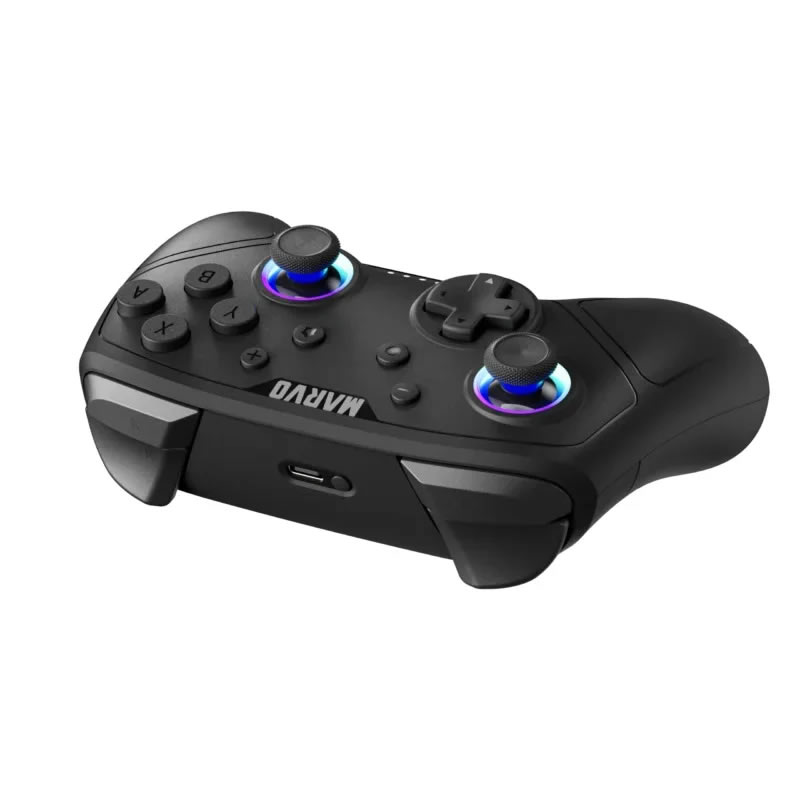 Control Gamer Inalámbrico MARVO PACT 60 GT-80 Bluetooth 5.0 | RGB - Imagen 4